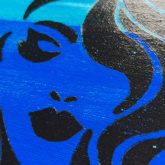 Over My Head* Acrylic Canvas Painting - Picture 7 of 16